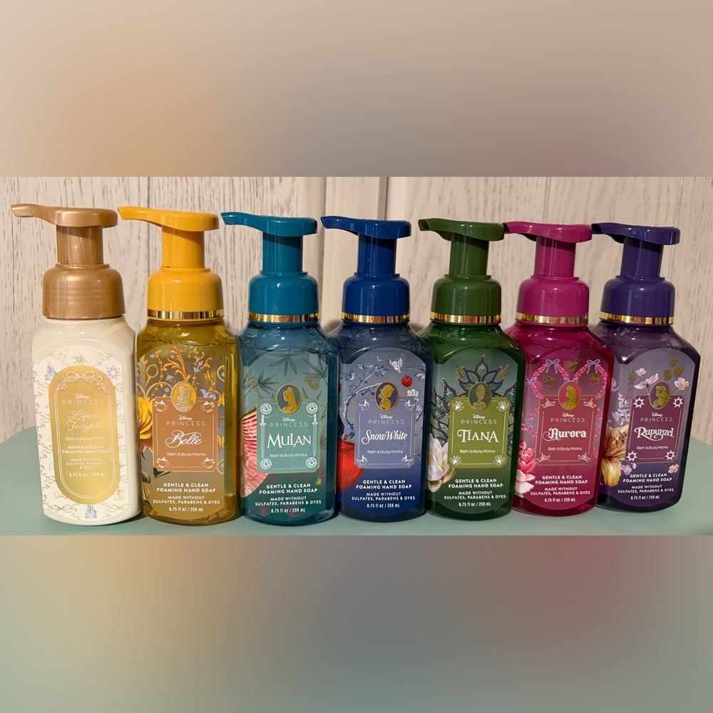 Disney Princess Hand Soap Collection